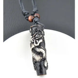 12pcs Good Luck Dragon Totem Pendants Necklaces Amulet DR2