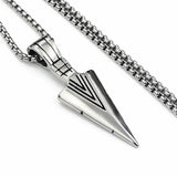 Arrow Pendant Necklace 316L Stainless Steel