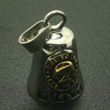Biker Jingle Bell Ghost Rider Pendant