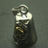 Biker Jingle Bell Ghost Rider Pendant