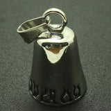 Biker Jingle Bell Ghost Rider Pendant