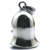 Biker Jingle Bell 316L Stainless Steel Punisher Pendant