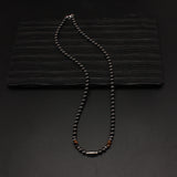 Magnetic Hematite Tiger-eye Stone Necklace for Men