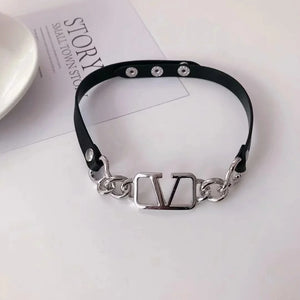 Chic Dark Style Necklace Women Fine Neck Chain Choker Collar