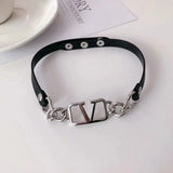 Chic Dark Style Necklace Women Fine Neck Chain Choker Collar