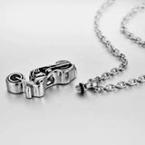 Memory Urn Motorcycle Memorial Necklace Funeral Jewelry for Man with Fill Kits