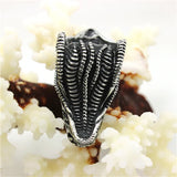 Alien Shape Pendant Stainless Steel Punk Biker Pendant