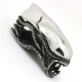 Alien Shape Pendant Stainless Steel Punk Biker Pendant