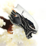 Alien Shape Pendant Stainless Steel Punk Biker Pendant