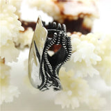 Alien Shape Pendant Stainless Steel Punk Biker Pendant