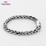 Ancient Buddha Bracelet Pop Punk Rock Style Chain Link Bangle