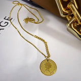 Queen Avatar Necklace Women's Street Snap Necklace Gift Banquet