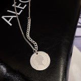 Queen Avatar Necklace Women's Street Snap Necklace Gift Banquet