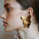 Butterfly Stud Earrings European Statement Earrings Top