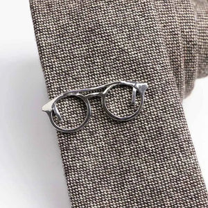 Copper Stainless Metal Clip Glasses Pen Key Guitar Tie Bar Necktie Holder Gift