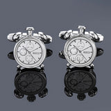 Compass Cufflinks Smile Face Football Bottle Cap Funny Men Jewelry