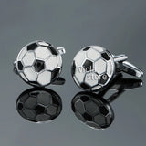 Compass Cufflinks Smile Face Football Bottle Cap Funny Men Jewelry