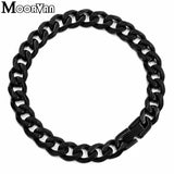 Men's Stainless Steel Bracelet Custom Length Women's Punk Rock Party Jewelry