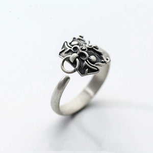 Vintage Open Rings for Women Men Party Biker Jewelry Engagement Wedding