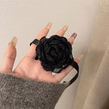 Big Flower Lace Choker Collar Statement Necklace