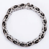 Dragon Grain Chain Man Bracelet Punk Keel Men's Boys Jewellery