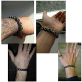 Dragon Grain Chain Man Bracelet Punk Keel Men's Boys Jewellery