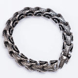 Dragon Grain Chain Man Bracelet Punk Keel Men's Boys Jewellery