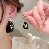 Halloween Ghost Earrings for Women Stud Earrings Daily Brincos Bijoux