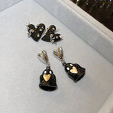 Halloween Ghost Earrings for Women Stud Earrings Daily Brincos Bijoux