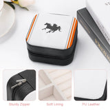 Summer Pogi Jewelry Storage Box Rotating Organizer with Mirror