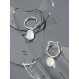 Small Silver Bead Earrings, 925 Sterling Silver, High Quality