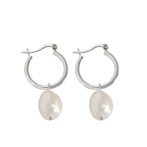 Small Silver Bead Earrings, 925 Sterling Silver, High Quality