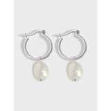 Small Silver Bead Earrings, 925 Sterling Silver, High Quality
