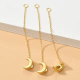 Moon Bead Hanging Chain DIY Bracelet Necklace