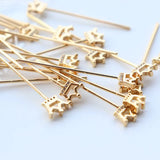 Copper Crown Scepter Ornament 6pcs/lot DIY Jewelry Making