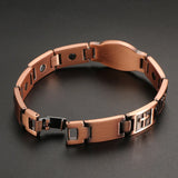 Copper Magnetic Bracelet Ultra Strength 3500 Gauss Magnet Jewelry