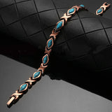 Copper Magnetic Bracelet with 3500 Gauss for Women