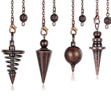 Copper Metal Pendulum for Dowsing Divination Energy Work