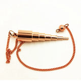 Copper Pendulum for Divination Healing Dowsing Wicca Balancing