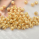 Copper Plated 18K Bracelet Beads DIY Jewelry Accessories Material