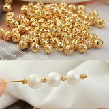 Copper Plated 18K Bracelet Beads DIY Jewelry Accessories Material