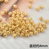 Copper Plated 18K Bracelet Beads DIY Jewelry Accessories Material
