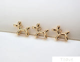 Copper Plated 18K Puppy Pendant DIY Materials