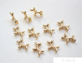 Copper Plated 18K Puppy Pendant DIY Materials