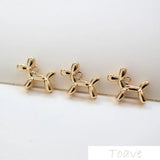 Copper Plated 18K Puppy Pendant DIY Materials