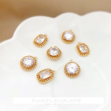 Copper Plated 18K Chain Zircon Pendant