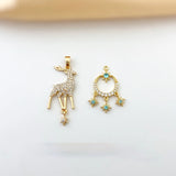 Copper Plated 18K Real Fantasy Fairy Elk Star Jewelry DIY Kit