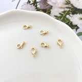 18K Real Necklace Extension Chain Adjustable Copper Plated DIY Accessory