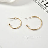 Copper Plated 18k 925 Silver Earring DIY Jewelry Accessories 4pcs