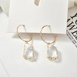 Copper Plated 18k 925 Silver Earring DIY Jewelry Accessories 4pcs